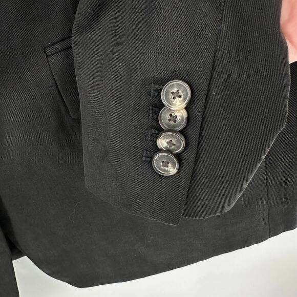 Everlane the tencel oversized blazer in black Size 2 - Picture 4 of 10